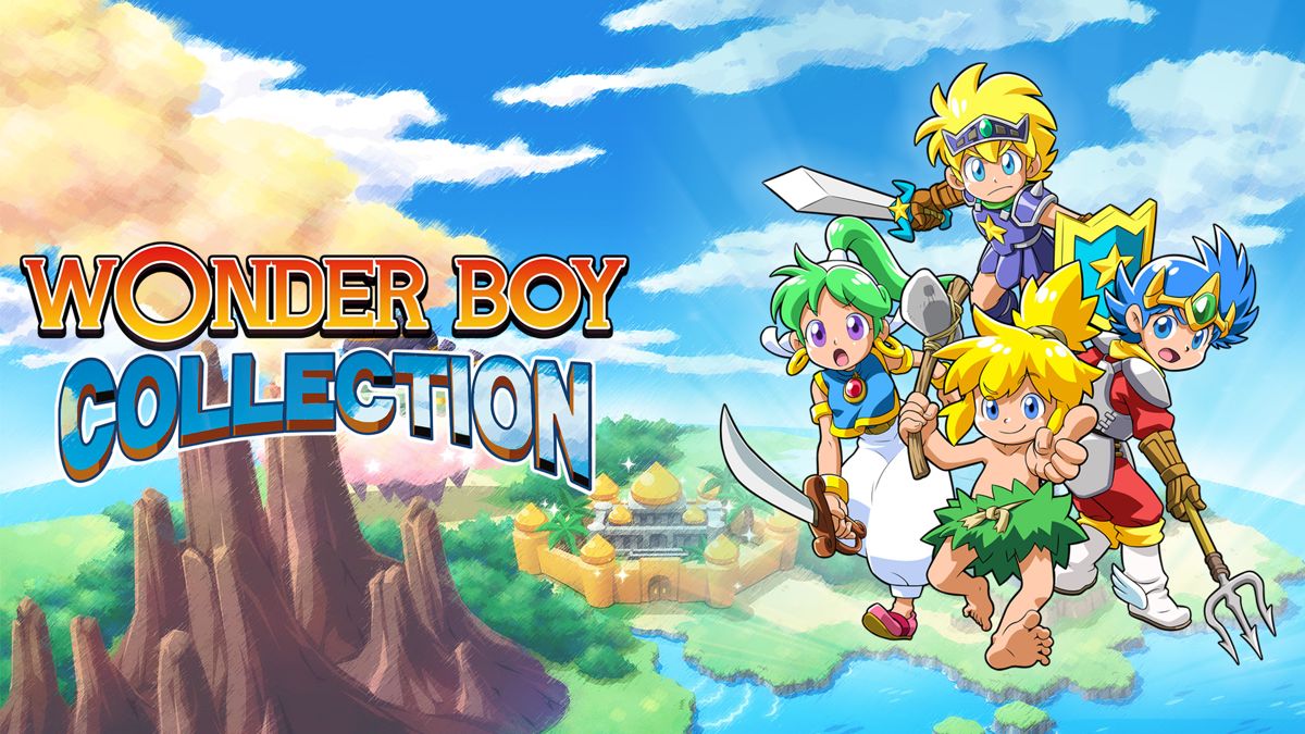 Wonder Boy Collection box art for Playstation 4